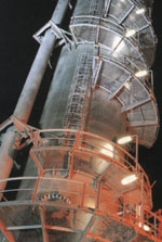 電廠煙囪平臺鋼格板